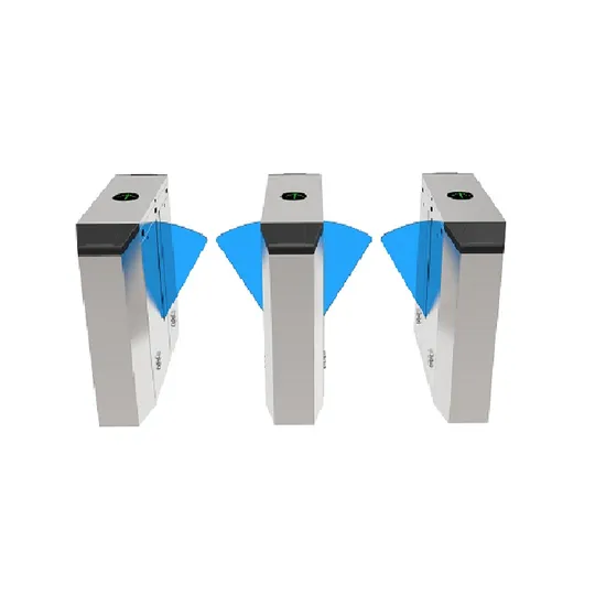 Einspuriges Drehkreuz mit RFID-Kartensteuerung